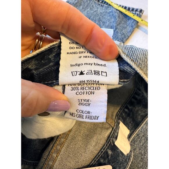 NEW Boyish‎ Free People Ziggy Jeans Sz 27 Straight Leg Loose - Picture 8 of 11